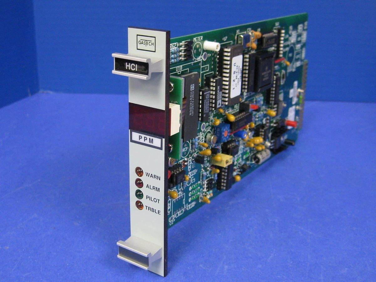 Used GASTECH 72-0525, 57-8151 HCL Gas Detection PCB Module Assy