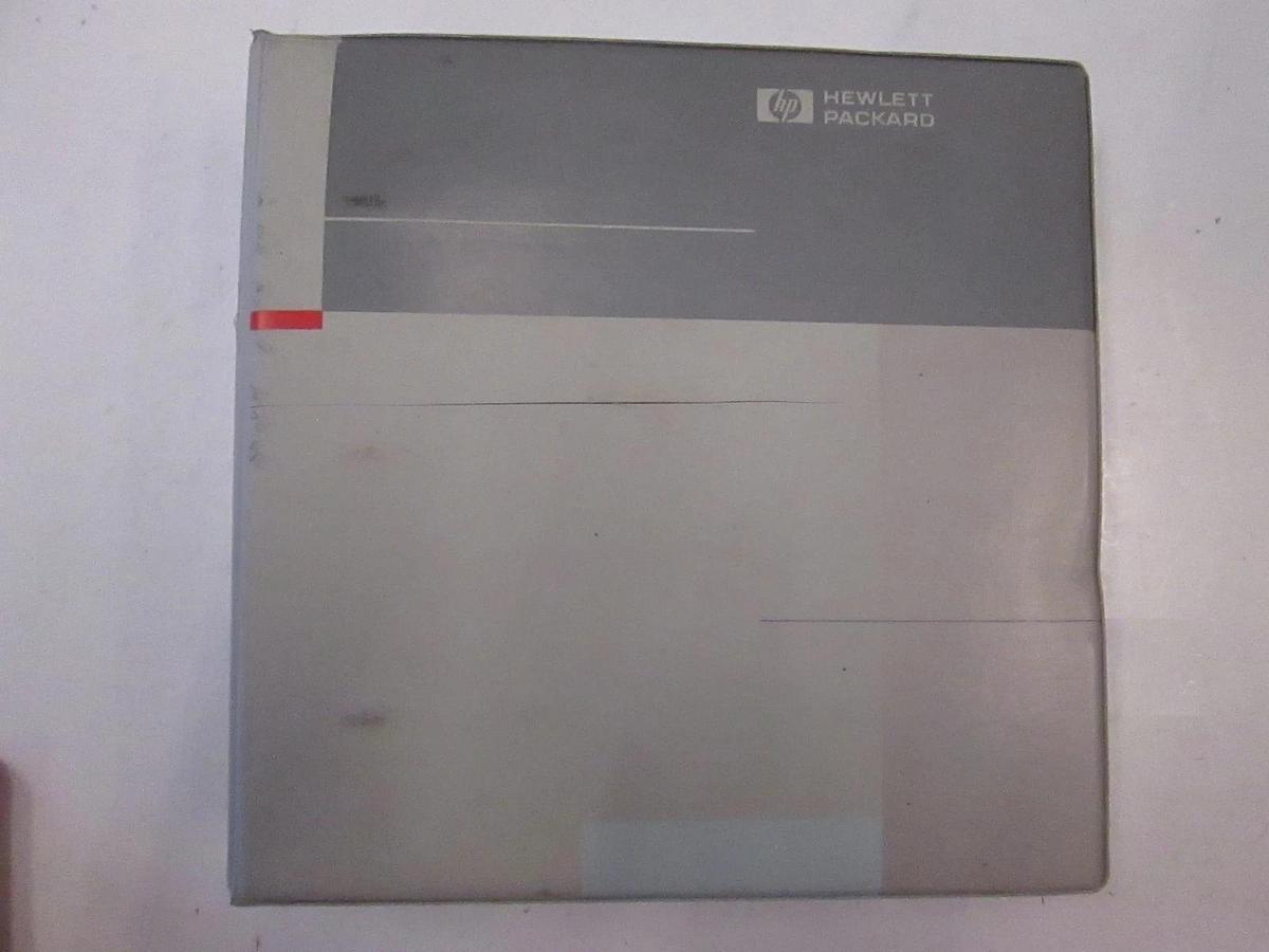 Used HP 1660A/AS-Series Logic Analyzers Programmers Guide, Used