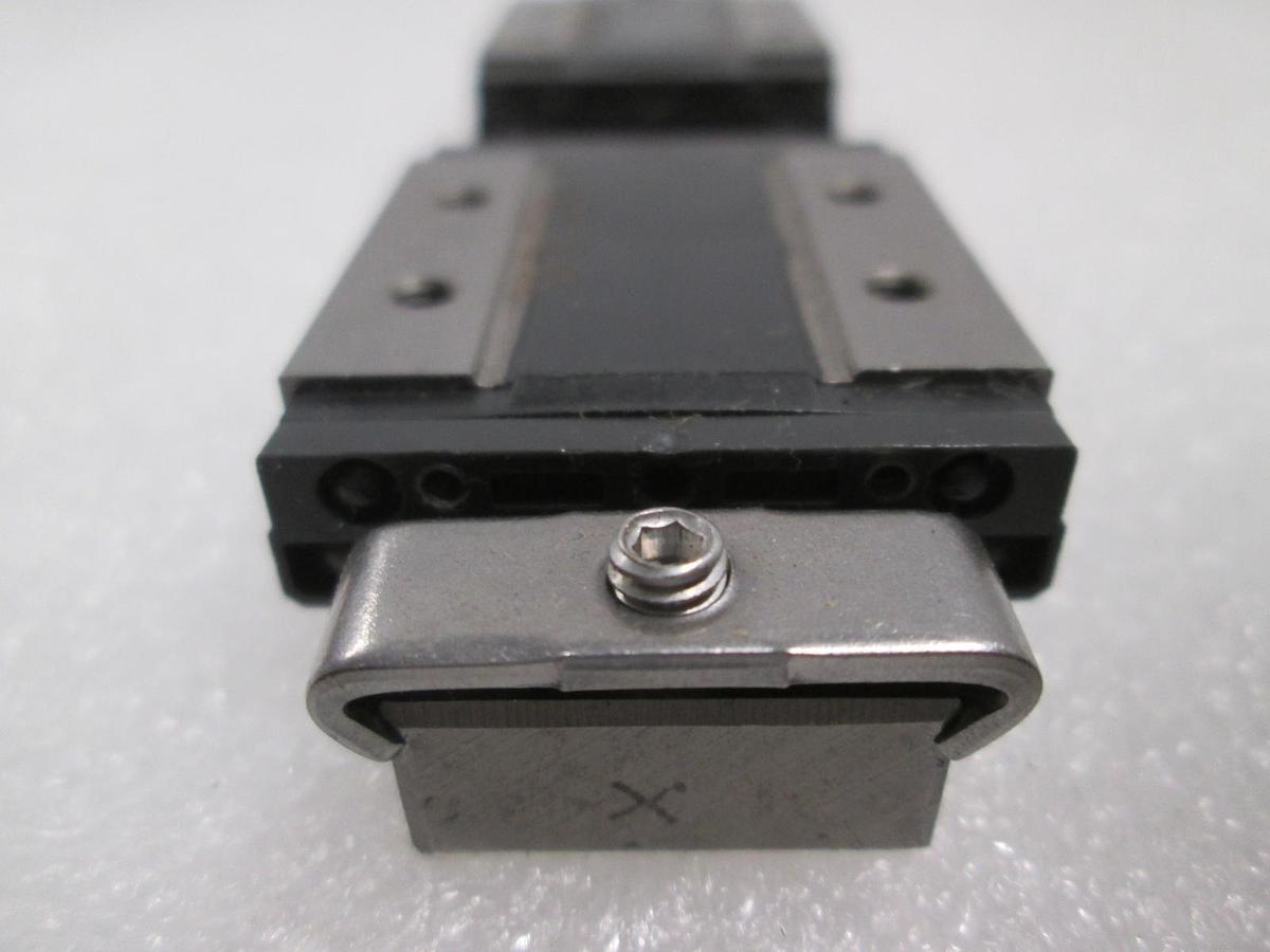 Used THK, RSR 9WZM (2), Linear Bearing Guide Block w/ Guide Rail, New