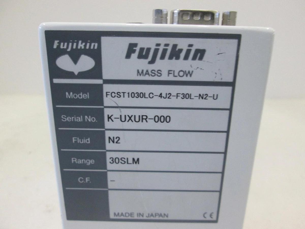 Used Fujikin, FCST1030LC-4J2-F30L-N2-U, MFC, Mass Flow Controller, N2, 30 SLM, Used