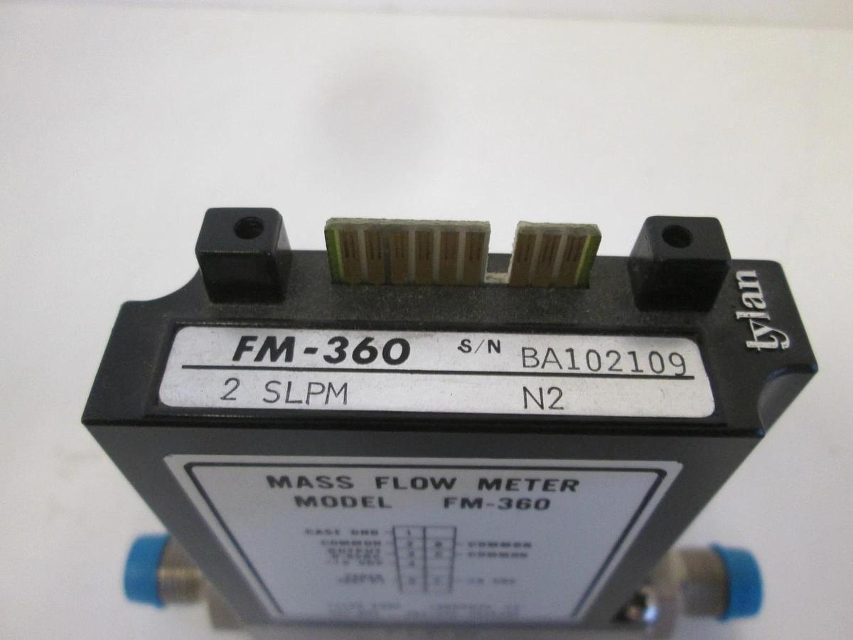 Used Tylan, FM-360, Mass Flow Controller, N2, 2 SLPM, Used