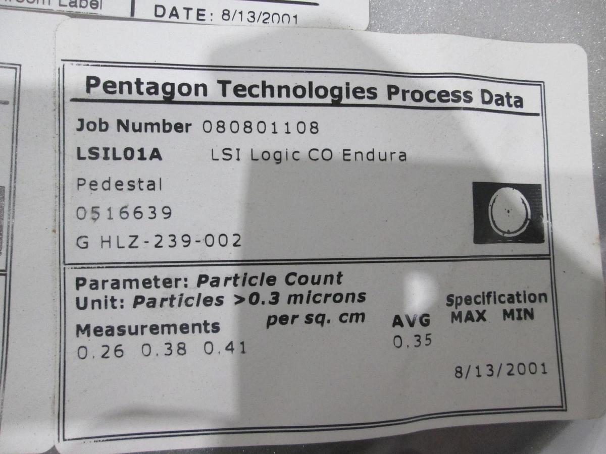 Pentagon Technlogies, LSI Logic CO Endura, 0020-22196, Pedestal, New