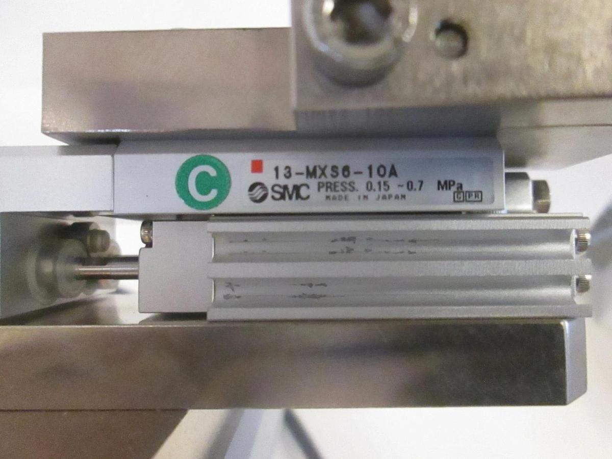 Used Keyence and SMC Assy, LK-G32, 13-MXS12-100A, 13-MXS6-10A, Used