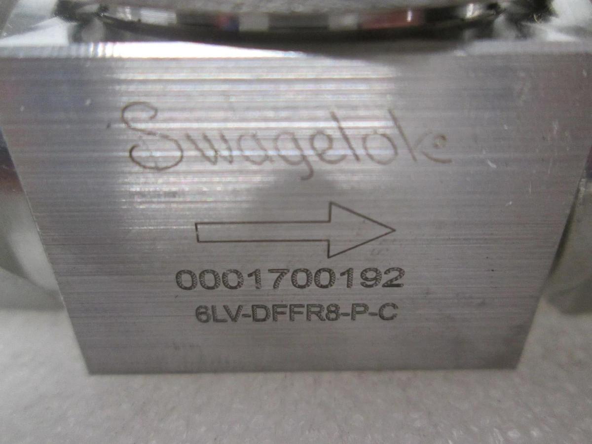 Used Swagelok, 6LV-DFFR8-P-C, 1/2" MVCR Valve, Used