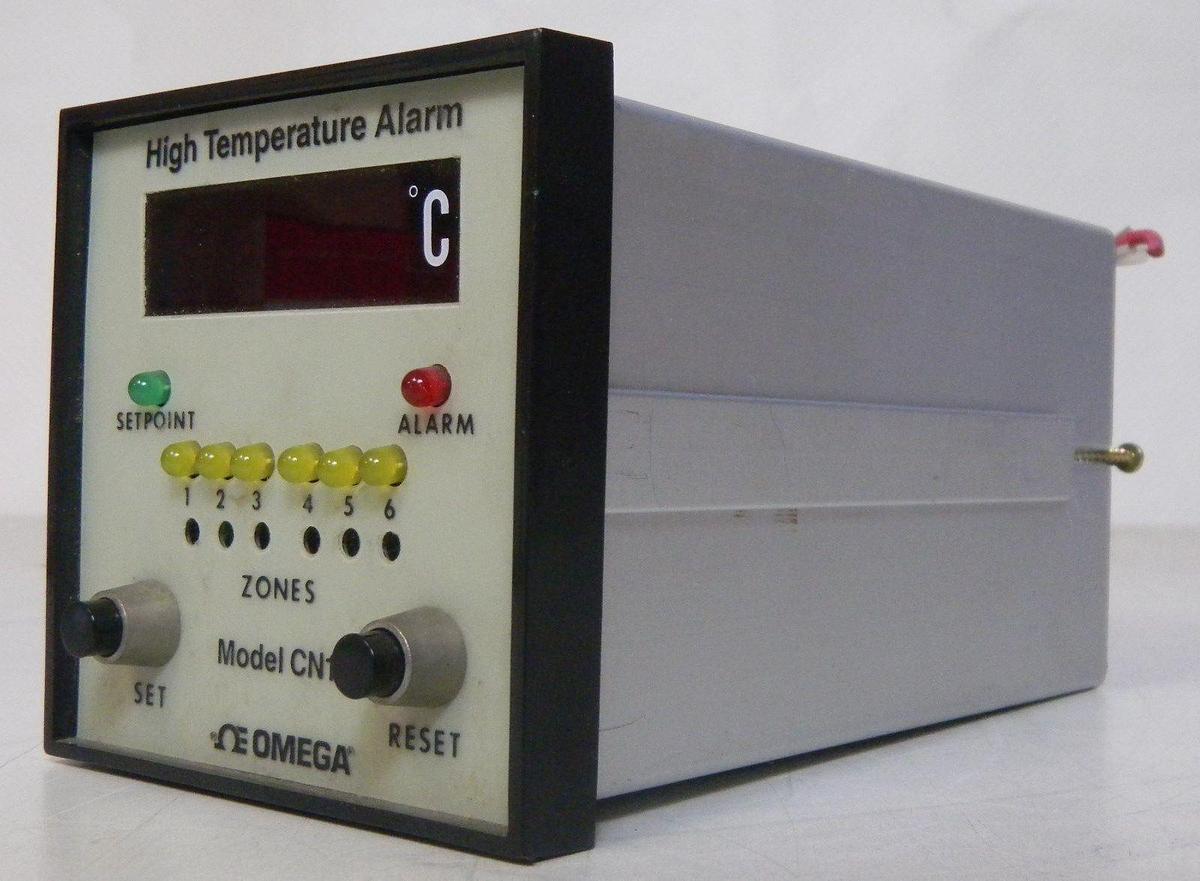 Used Omega CN101 High Temperture Alarm, Type R, 0-1650 C, Used