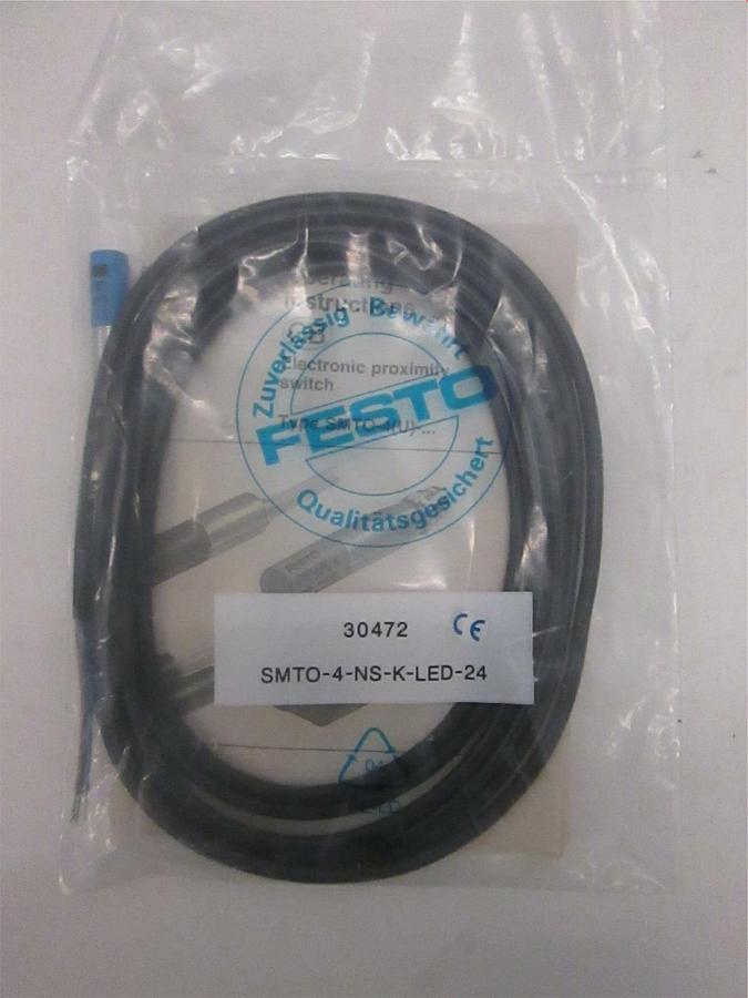 Used Festo, Proximity Switch, SMTO-4-NS-K-LED, New
