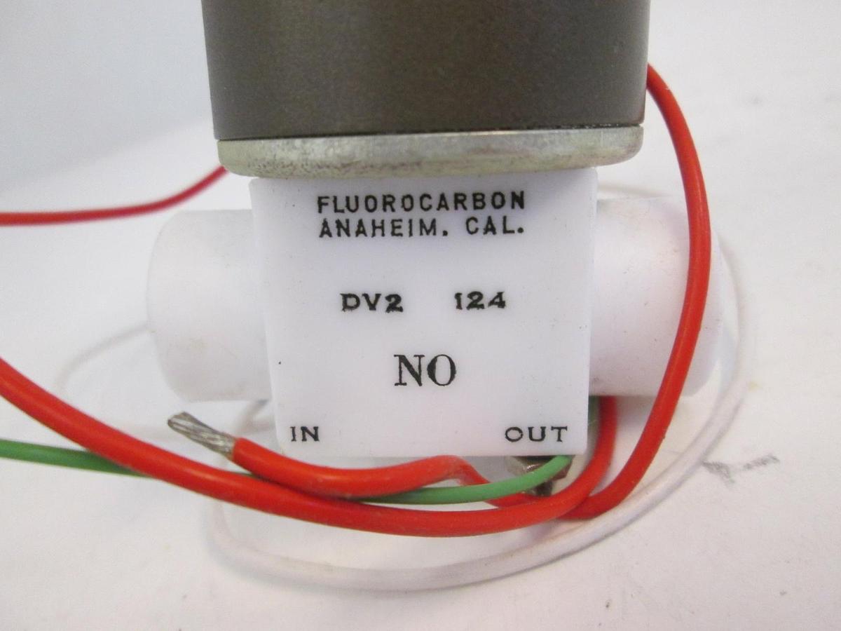 Used Fluorocarbon Delta Solenoid Valve, DV2-124, Normally Open, Used