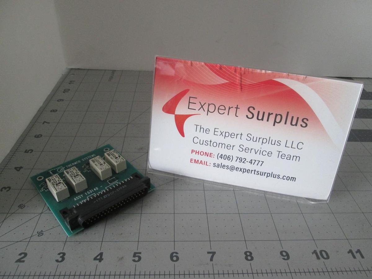 SPT Micro, 153140-002, Quad Relay PCB Assy, New