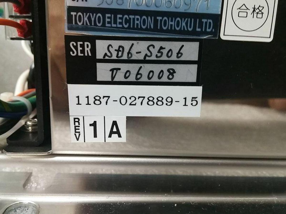 Used TEL Tokyo Electron DS1187-027889-15 T-BAWL Control Unit and Power Supply Pack