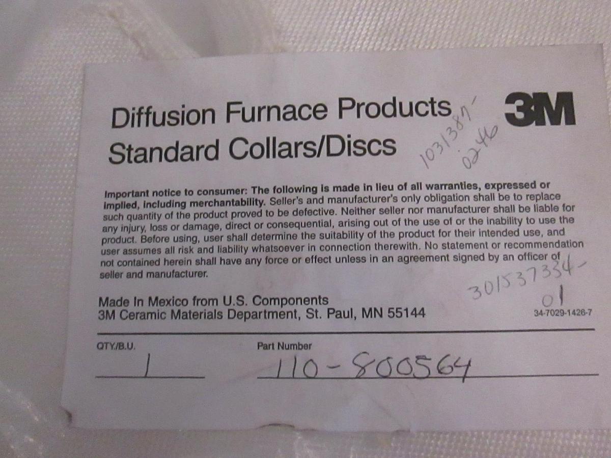 3M Diffusion Furnace Products, Standard Collar/ Disc, 110-800564