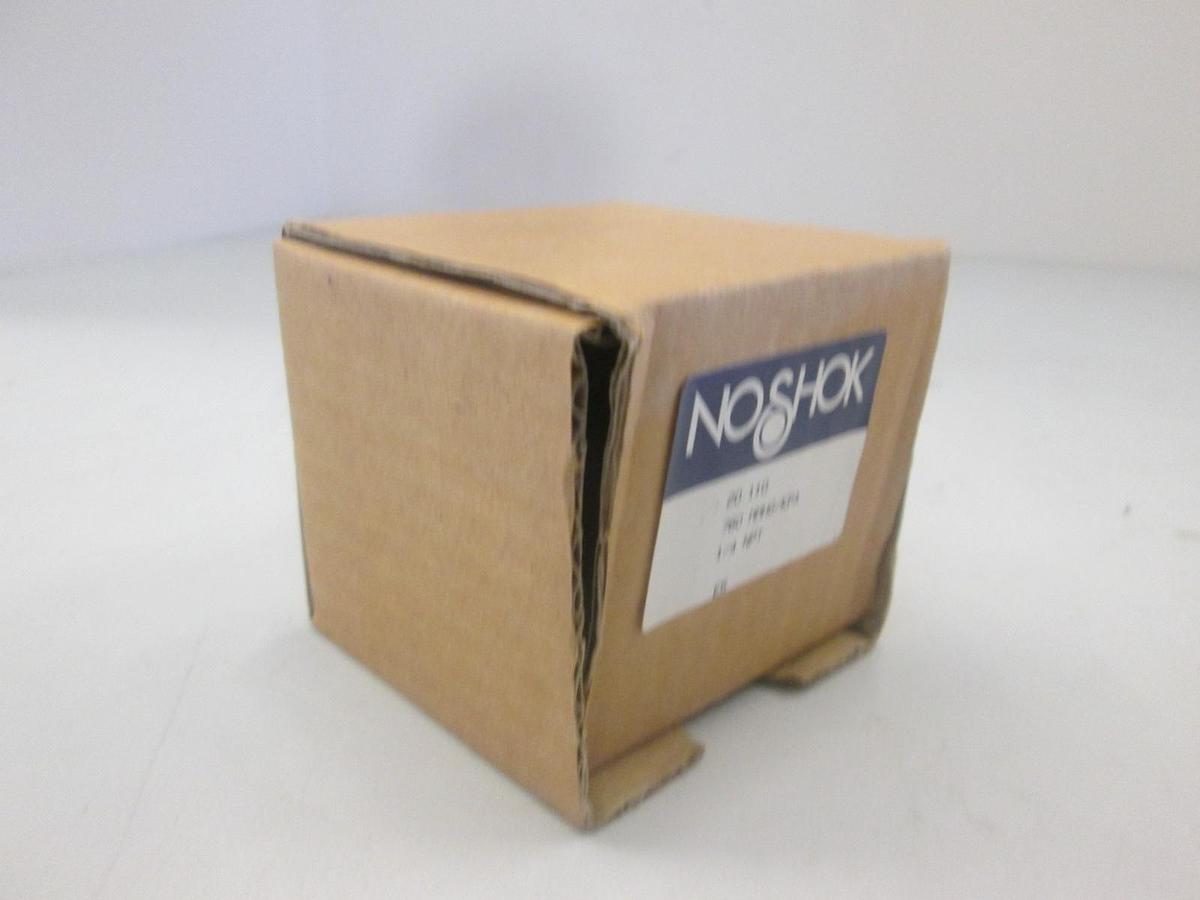 NoShok, 20.110, 760 MMHG/KPA Pressure Gauge, 1/4" NPT, Back Mount, New