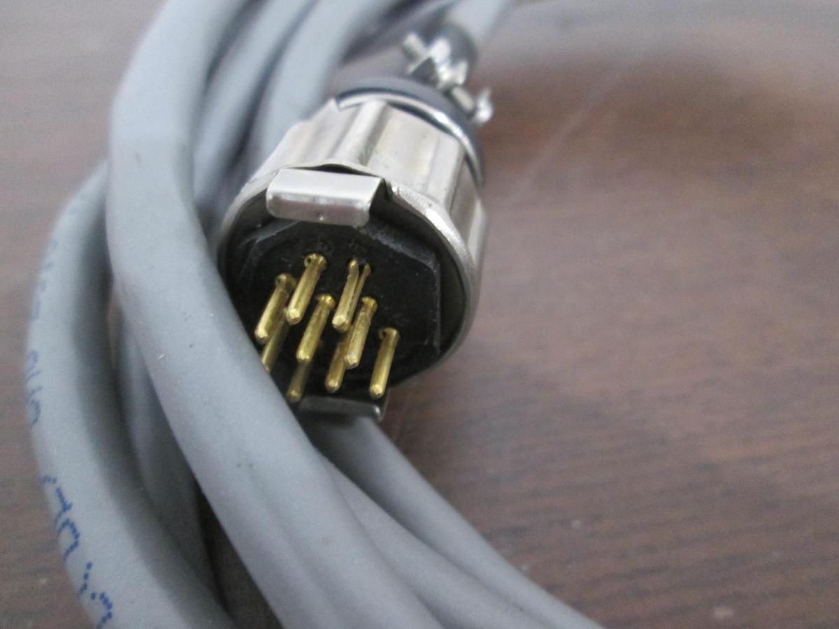 Used MKS, CB252-2, Valve Controller Cable, 15 Pin Female to 9 Pin Male, Used