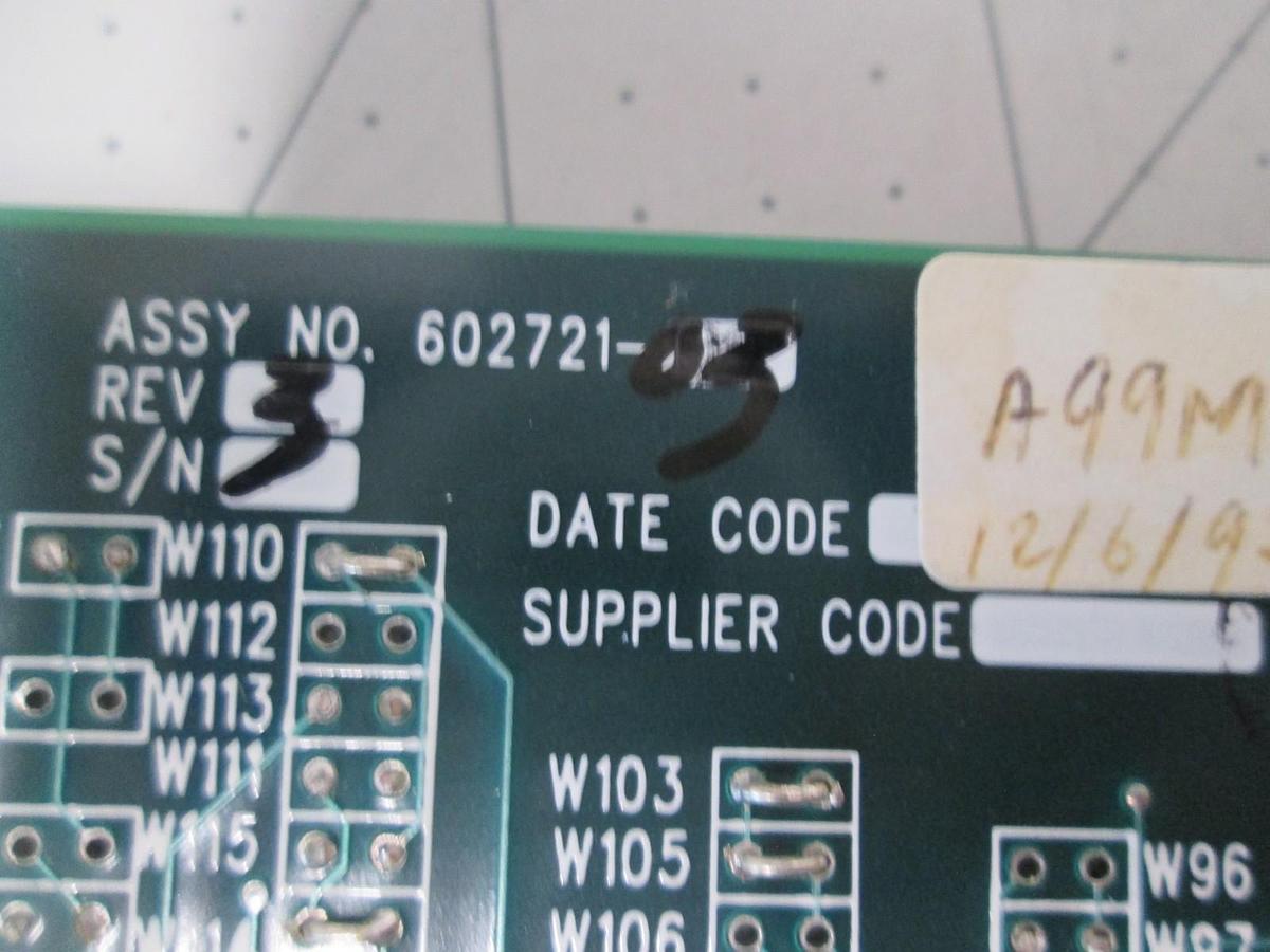 SPT Micro, 602721-03, AVP, Gas Interface Daughter, PCB Assy, New