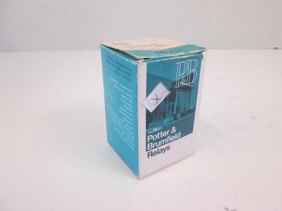 Used POTTER & BRUMFIELD KHU-17D11 Relay, 3A, 6 VDC