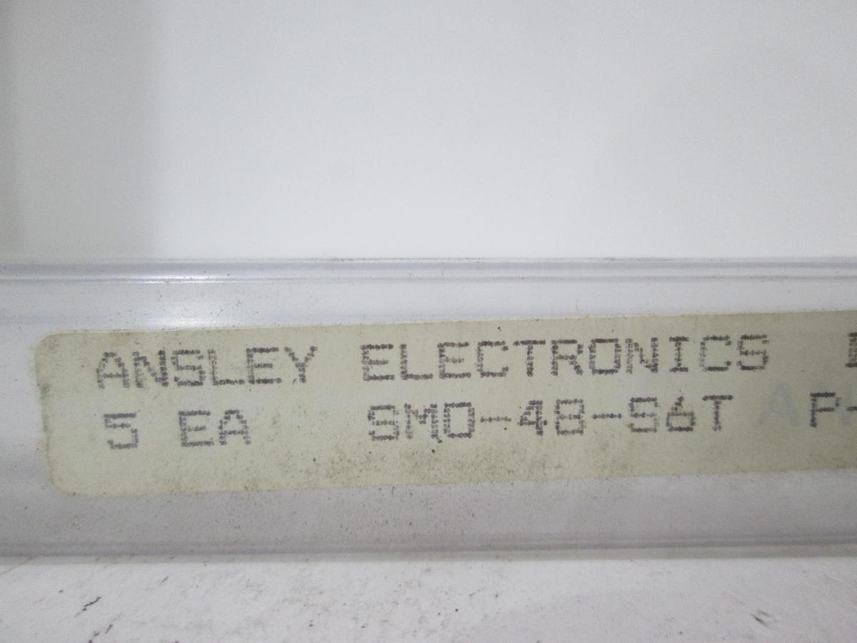 Ansley Electronics, SMO-48-S6T, Integrated Circuit Socket, New, Lot of 5