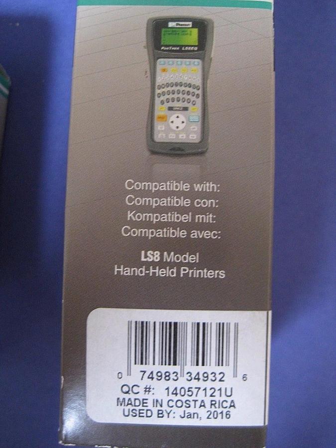 Panduit C1500X075YJC Polyester Label Cassette, 1.5" x 0.75"