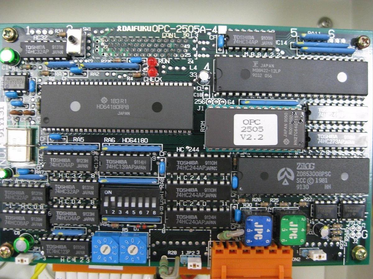 Used Daifuku IFP Robot Interface Box with OPC-2505A-4 PCB