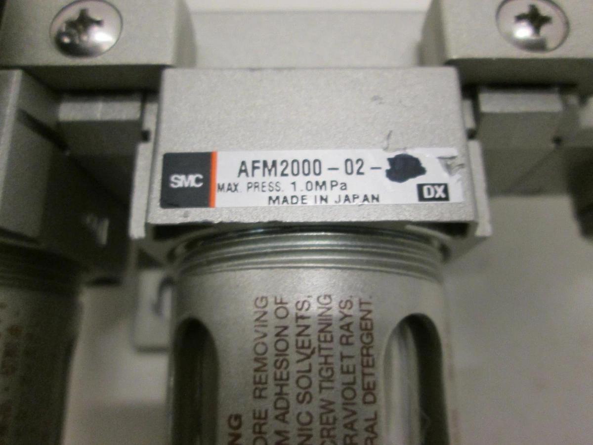 Used SMC, AW2000-02, AFM2000-02, Filter Regulator Assy, Used