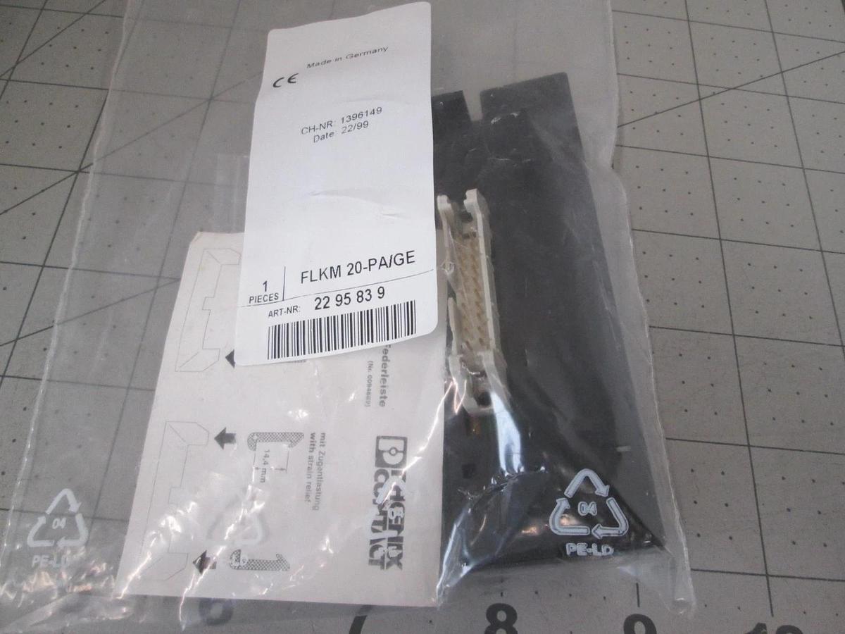 Phoenix Contact, FLKM 20-PA/GE, Universal Adapter, 20 Pin, GE 90-30, New