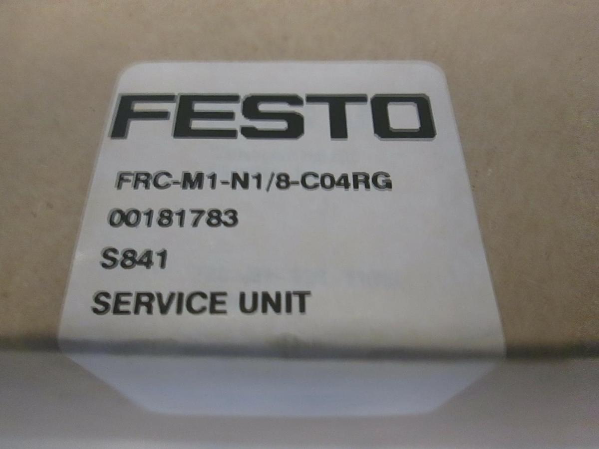 Festo FRC-M1-N1/8-C04RG, Pneumatic Filter Regulator, New Unopened