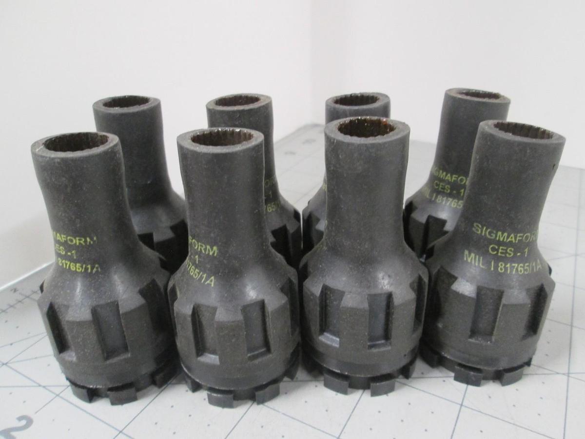 Used Sigma Form, CES-1, Heat Shrink Boot, Used, lot of 8