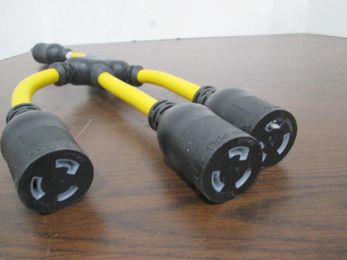 Used Electricord, BX-3062, 3 Way Adapter Cord Set, Used