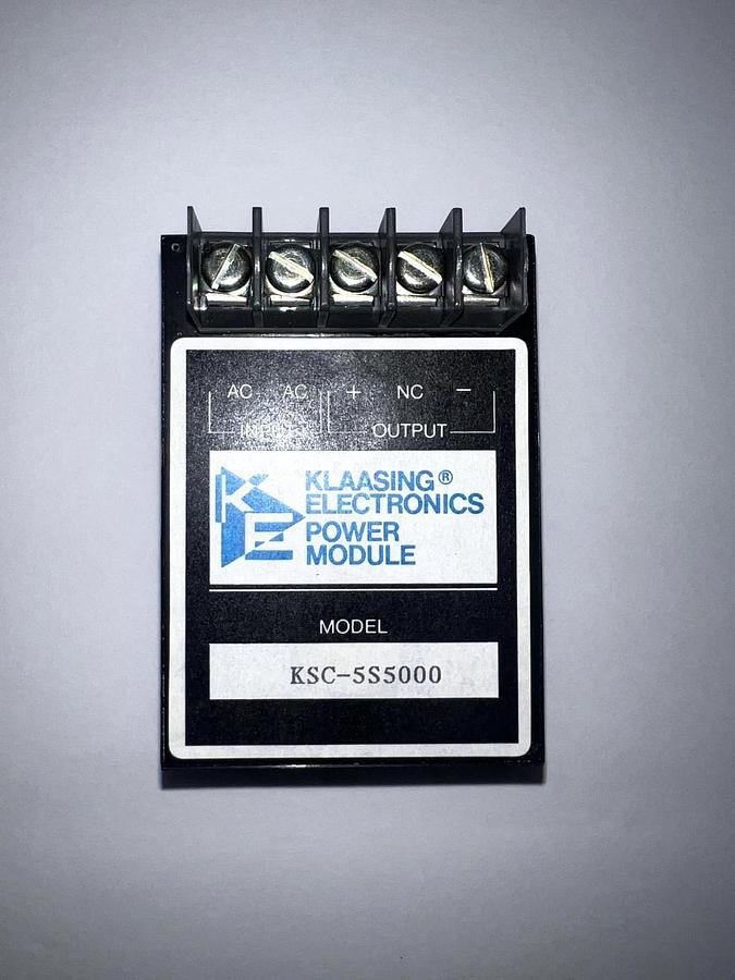 Used PSU 5V/5A 808058003 Klaasing Electronics Power Module KSC-5S5000, Used