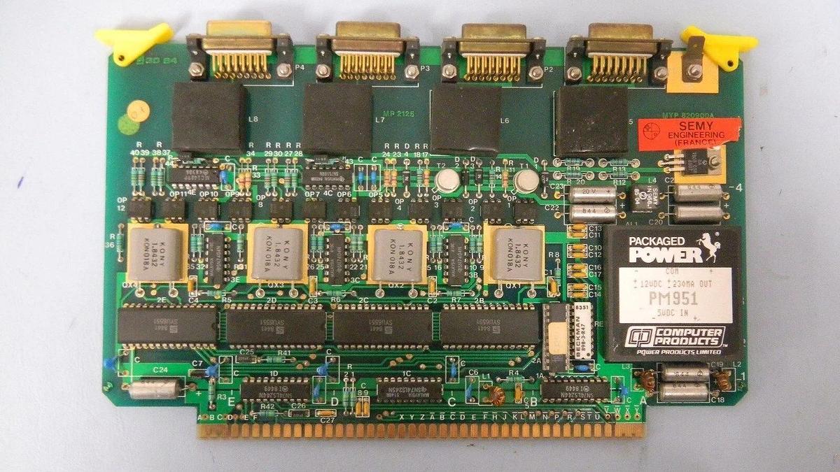 Used Semy Engineering MYP 820900A, PCB Assembly, Working When Removed