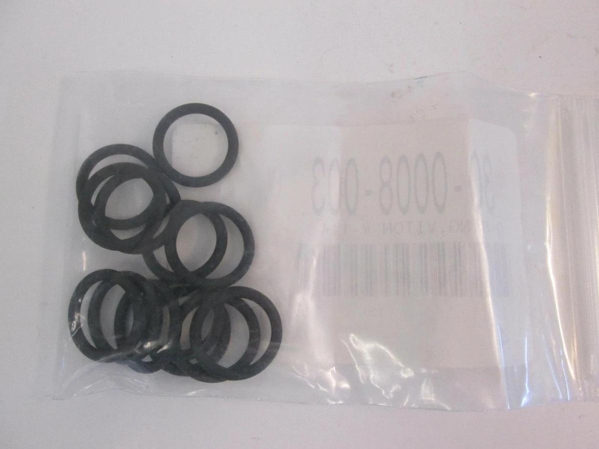 Used California Seal, 30-0008-003, Black Viton, -114, O-Ring , NIP, Lot of 13