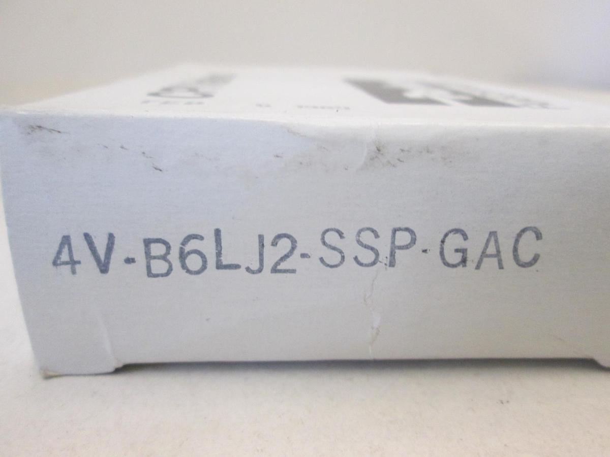 Parker, 4V-B6LJ2-SSP-GAC, 2 Way Ball Valve, New