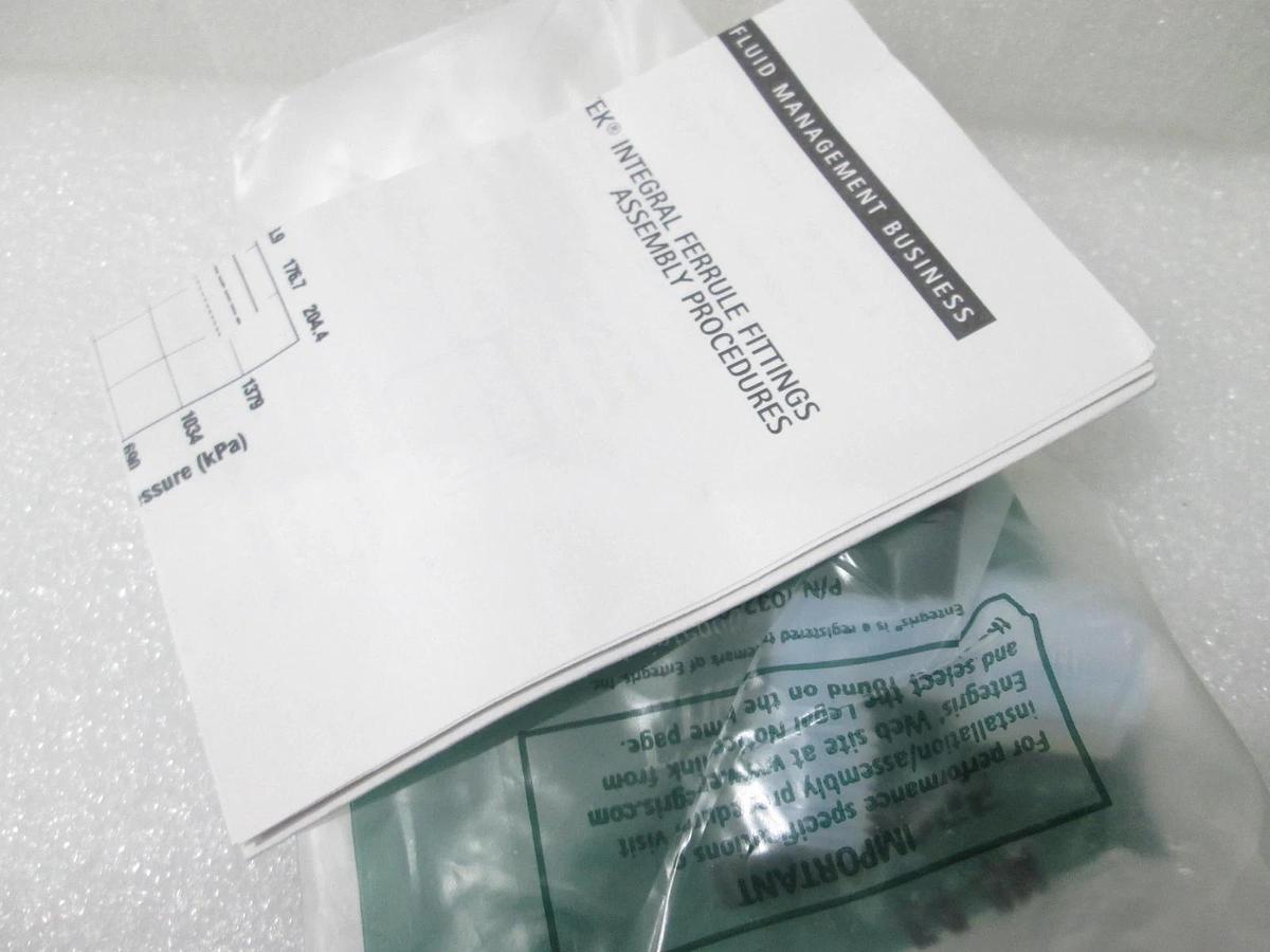 Entegris, E4-4N, Flaretek Elbow Adapter, New