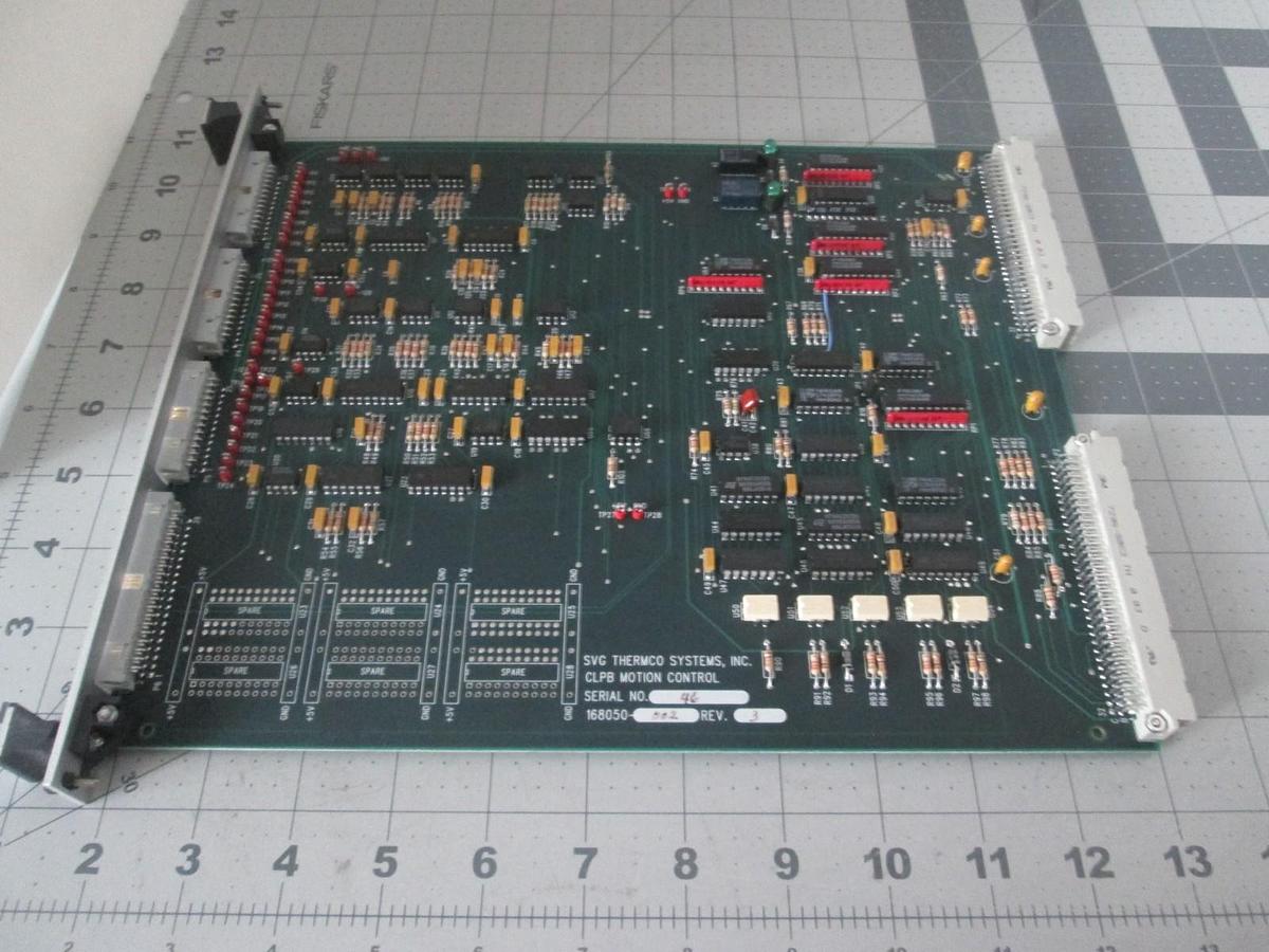 Used SVG, SPT Micro, 168050-002, CLPB Motion Control, PCB Assy, New