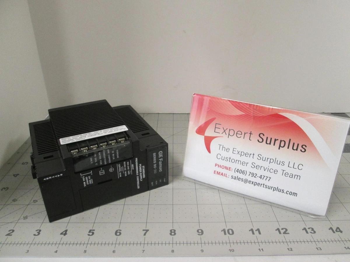Used GE Fanuc, IC693PWR321W, 30W Power Supply, Series 90-30 Programmable Control Used