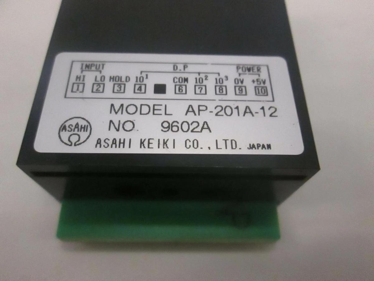 Used Asahi Keiki, AP-201A-12, Digital Panel Meter, Used