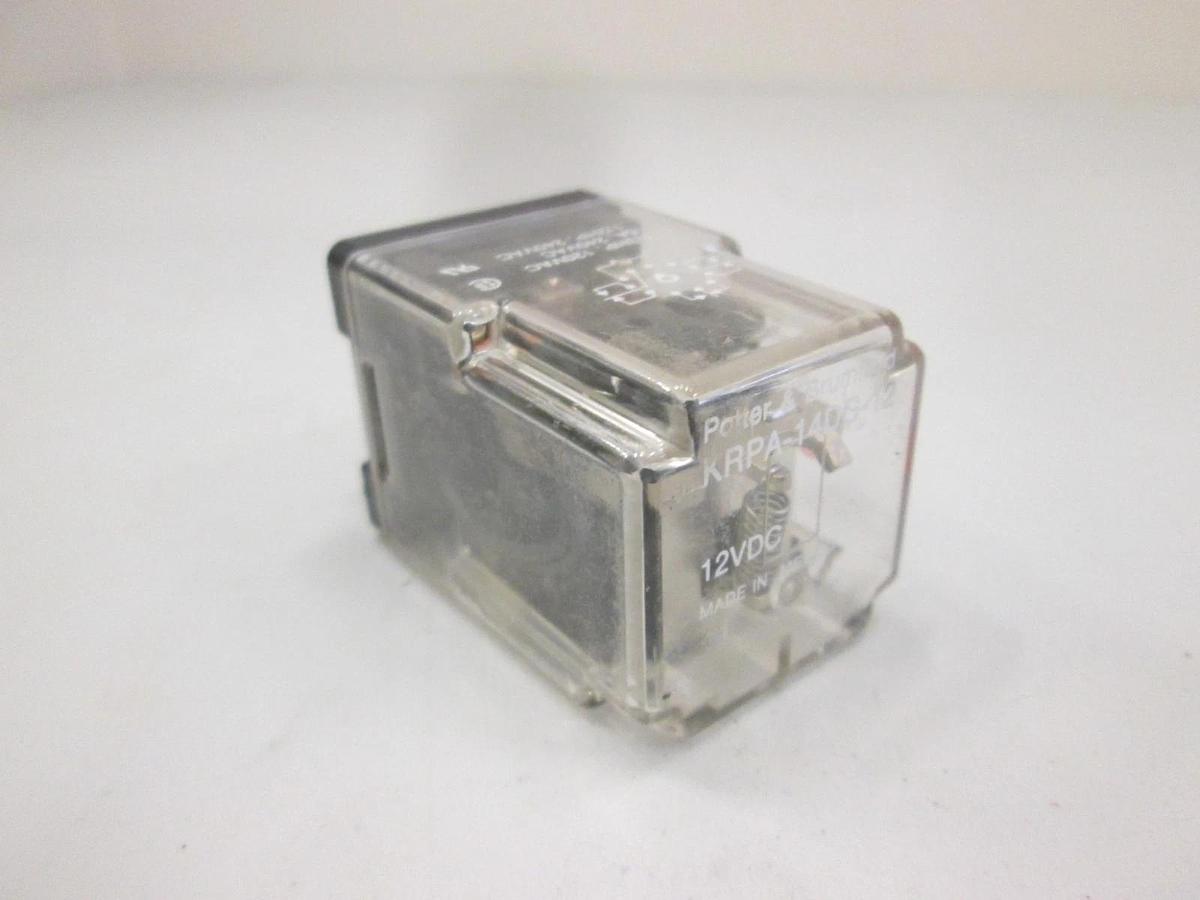 Used Potter & Brumfield, KRPA-14DG-12, 12VDC Relay, Used