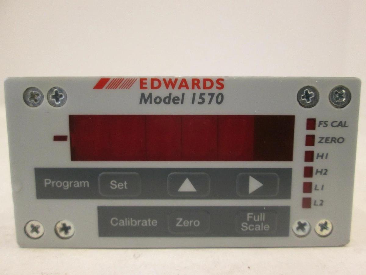Used Edwards, Pressure Monitor Analog Output 115V w/ Cord, Model 1570, Used