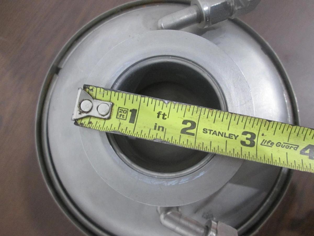 Used Nor-Cal Products, FTWS-6-2002-NWB, Coaxial Metal Sieve Foreline Trap, Used