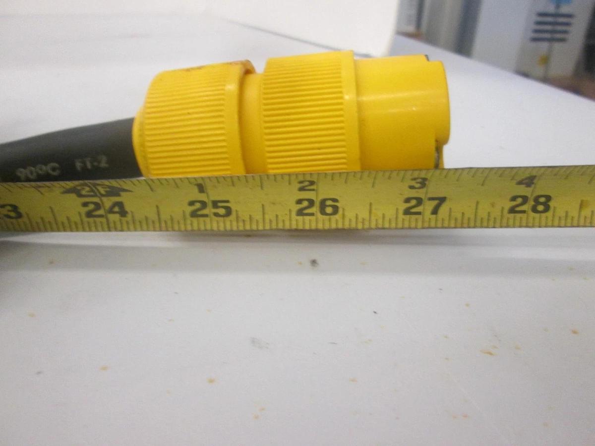Used Carol, P-123-70-MSHA, Type SOW-A, 12/3, Power Cord Cable, 27", Used