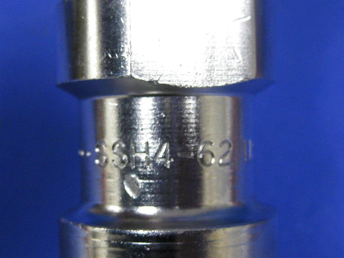 PARKER SSH4-62 Female Quick Coupling Assy w/ 1/2" Tube and Compression Fitting
