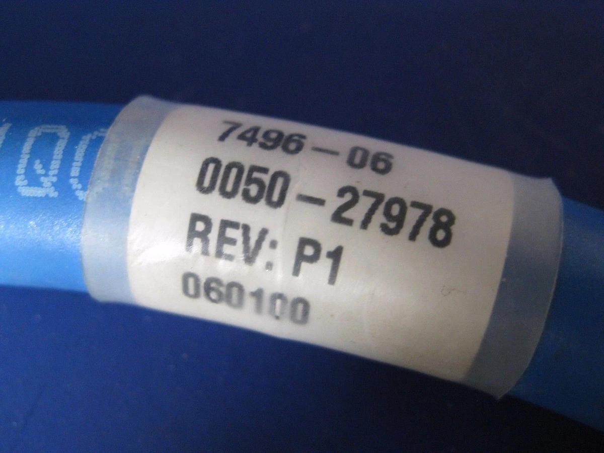Used Parker PUSH-LOK 831-6 Hose Assy w/ Swagelok QC8 and Parker 1/2" Female Coupling