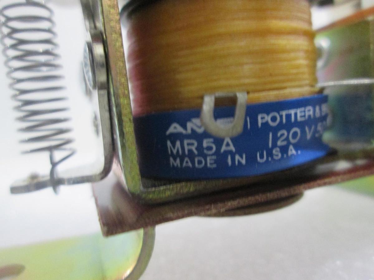 Potter & Brumfield, MR5A, Relay, 120 V, 50-60Hz, New