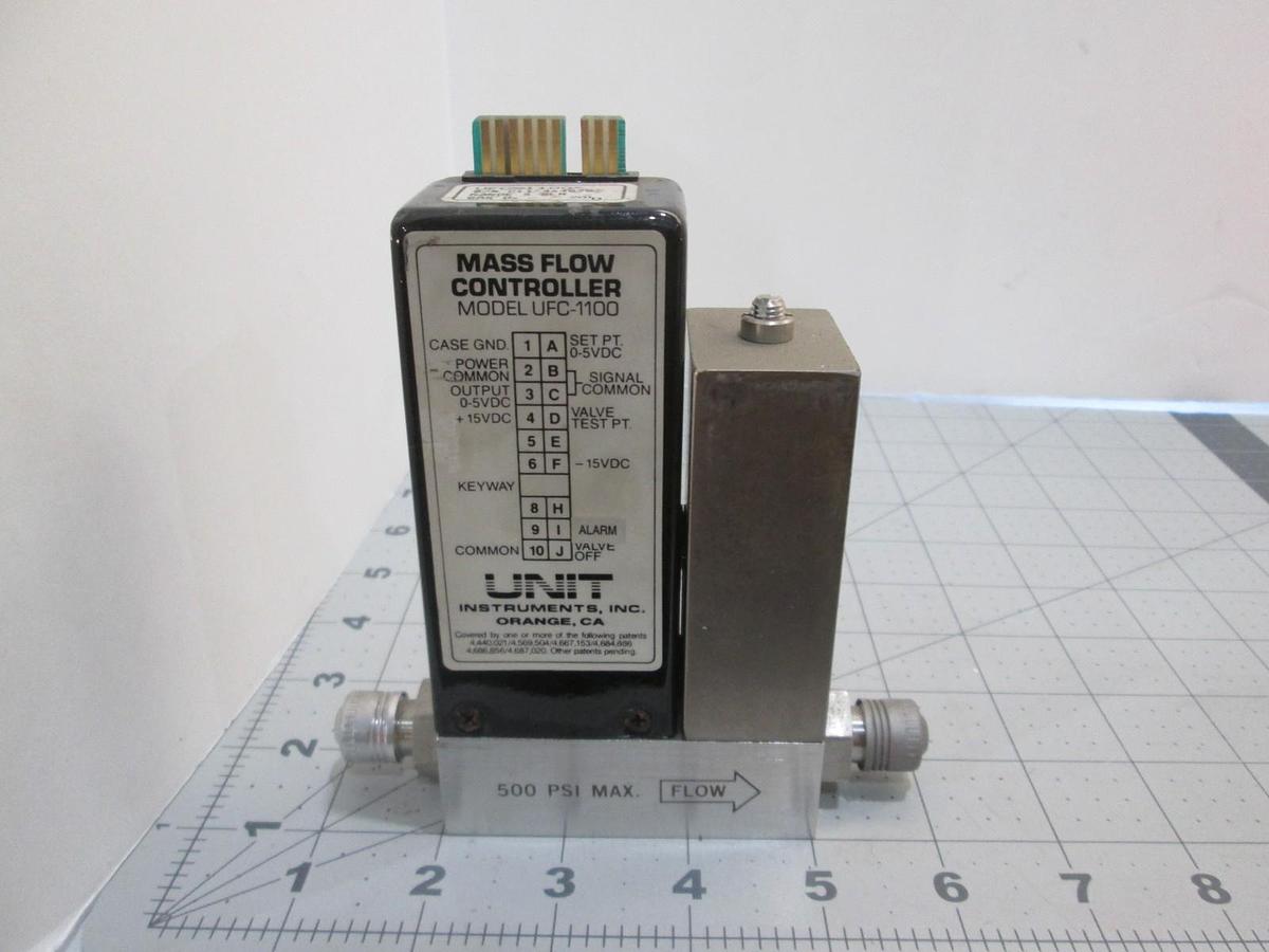Used Unit, UFC-1100, O2, 5 SLM, Mass Flow Controller, Used