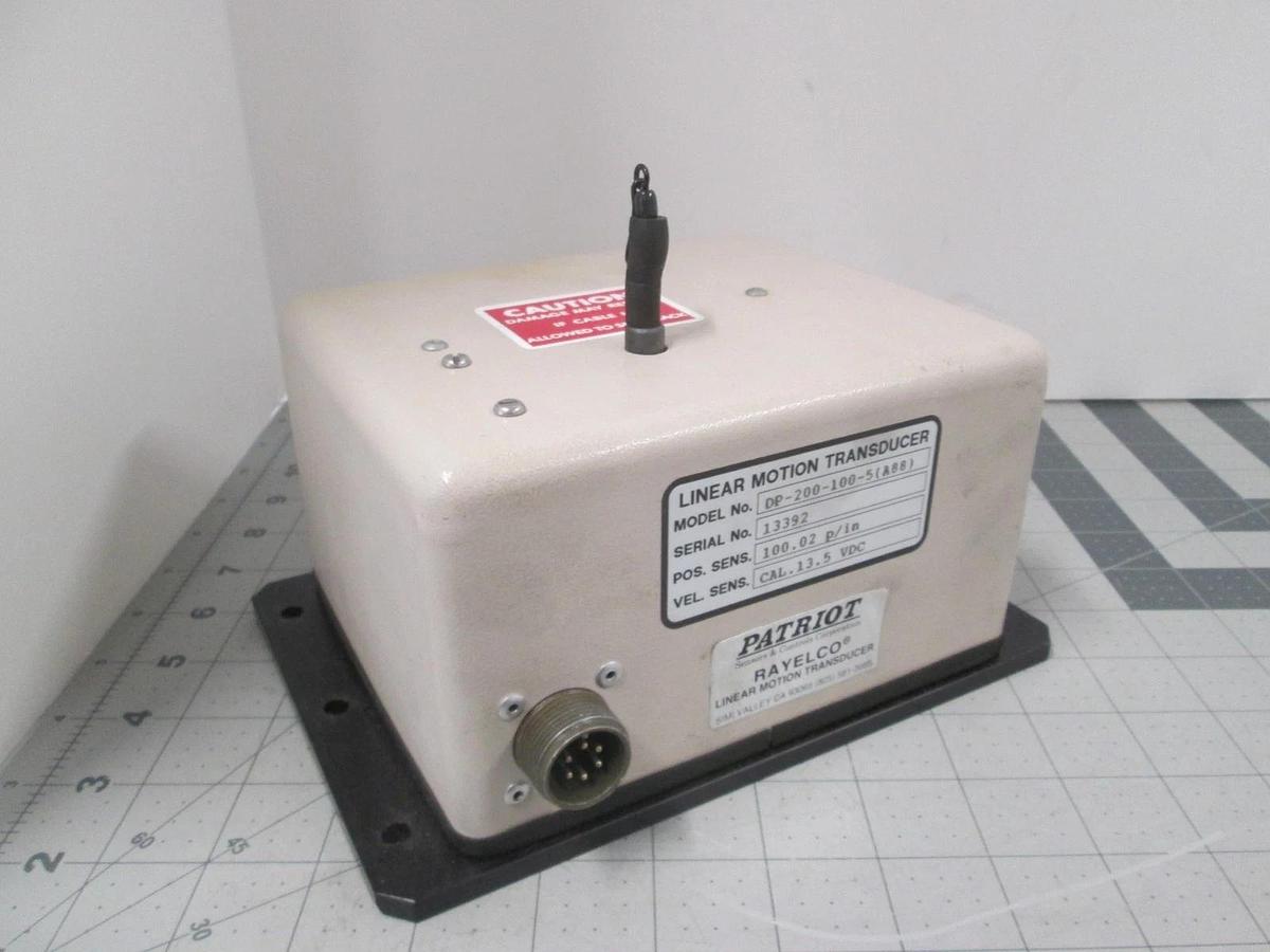 Used Linear Motion Transducer, DP-200-100-5, Used