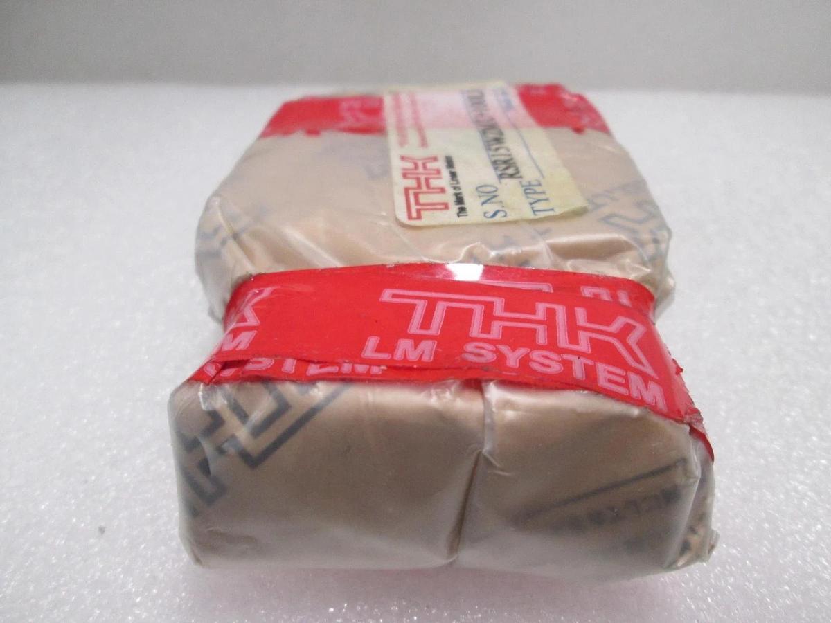 THK, RSR15WZMUU+100LM, Linear Bearing Guide Block w/ Guide Rail, New