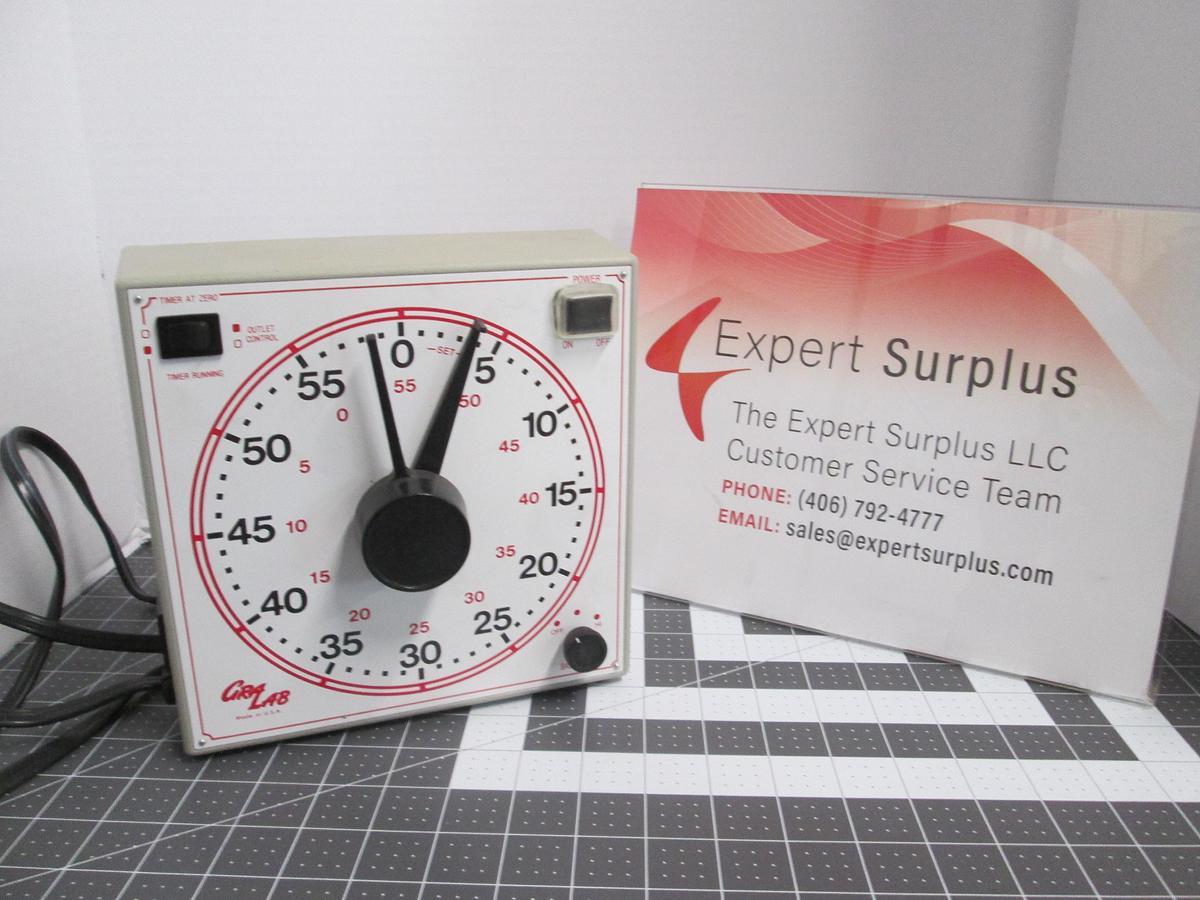 Used GraLab, Model 167, Universal Laboratory Timer 120V 1200W Dimco-gray Tested