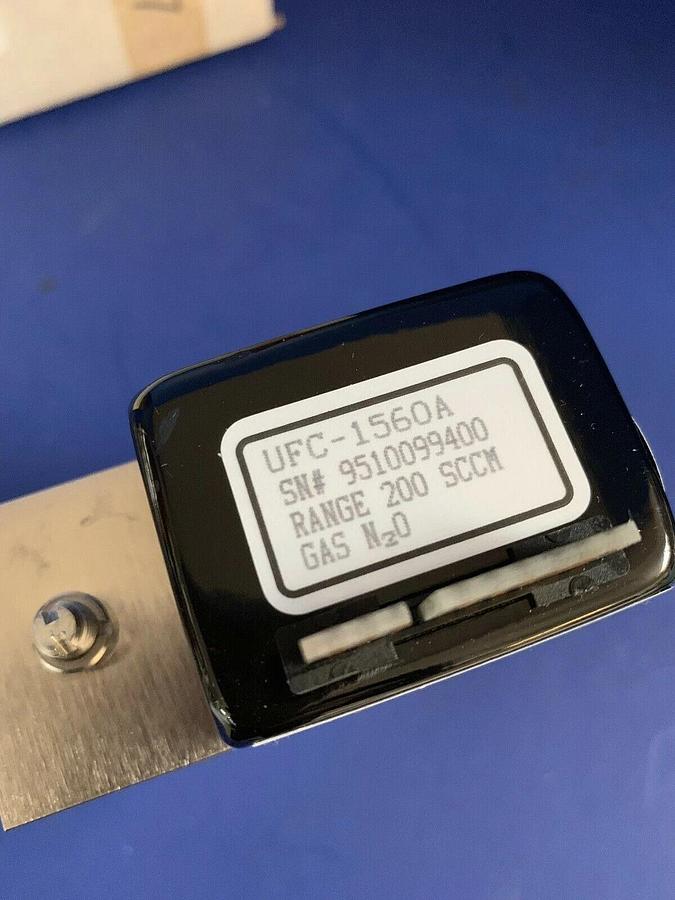 Used Unit UFC-1560A, MFC, Mass Flow Controller, N2O, 200 SCCM, 1/4" VCR, Used