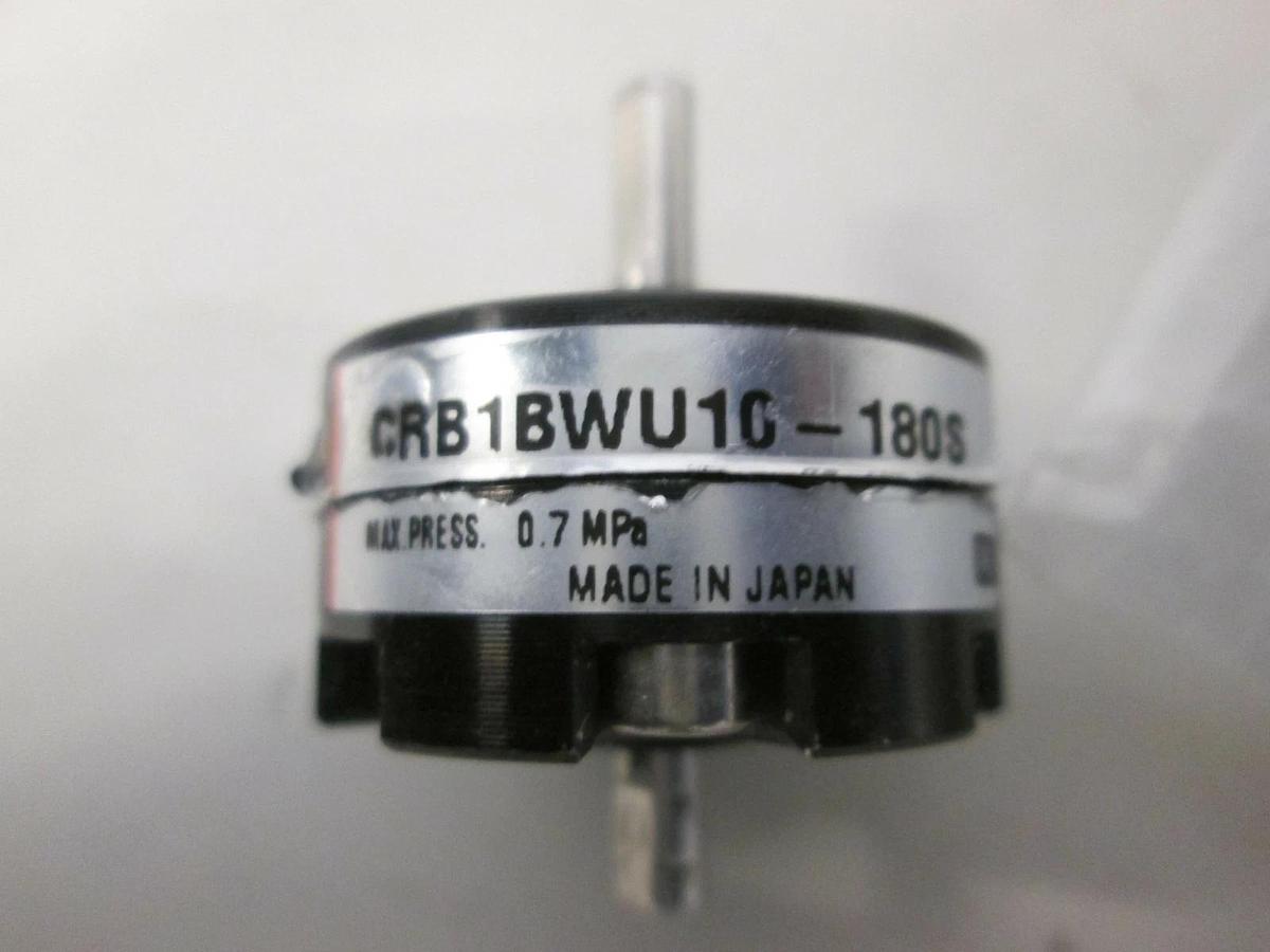 Used SMC, CRB1BWU10-180S, Miniature Rotary Actuator, Used
