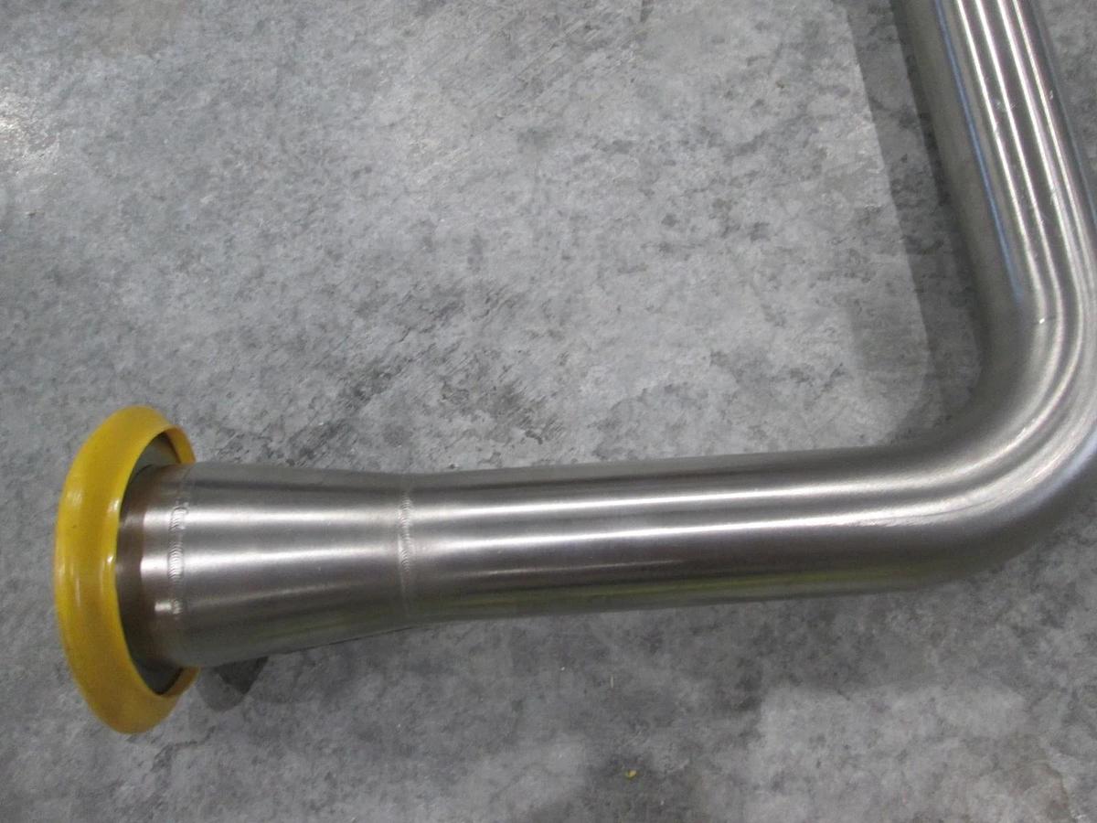 Used AMAT, 16 1/2" Elbow Bellows Weldment Pipe, Used