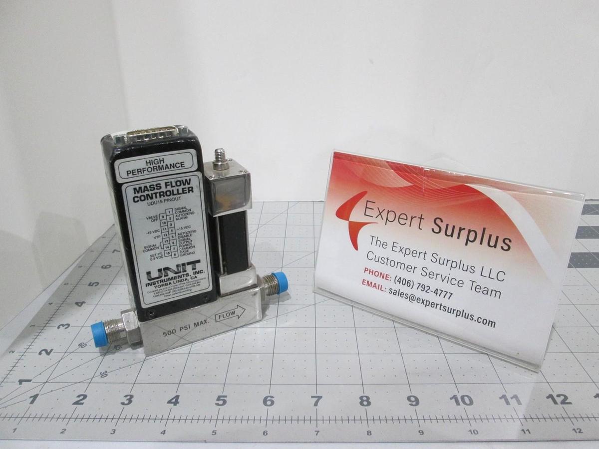 Used Unit, UFC-1020, Mass Flow Controller, 15-Pin, N2, 50 SCCM, Used