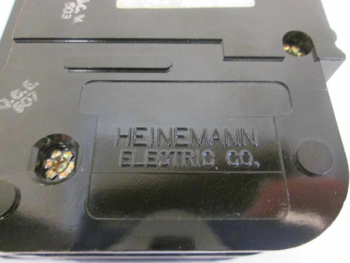 Used Heinemann CD3-A3A3A6-DU, 3 Pole Circuit Breaker 50/50/120 - Used